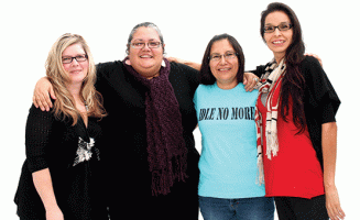 Idle No More Group photo by Marcel Petit