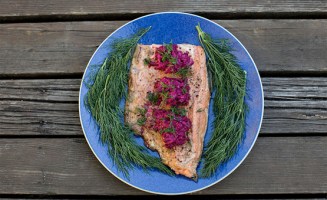 Sauteed Salmon photo by Paul Dunn