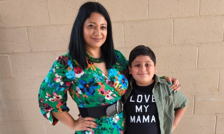 Yenni Rivera and her son, Luke